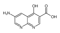 1,8-Naphthyridine-3-carboxylicacid,6-amino-1,4-dihydro-4-oxo-(9CI) picture