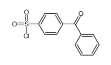 4-Benzoylbenzenesulfonyl chloride结构式