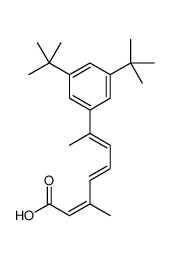 7-(3,5-ditert-butylphenyl)-3-methylocta-2,4,6-trienoic acid结构式