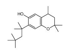2,2,4-trimethyl-7-(2,4,4-trimethylpentan-2-yl)-3,4-dihydrochromen-6-ol Structure