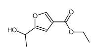 ethyl 5-(1-hydroxyethyl)furan-3-carboxylate结构式