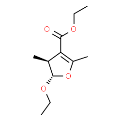 3-Furancarboxylicacid,5-ethoxy-4,5-dihydro-2,4-dimethyl-,ethylester,trans-(9CI) picture