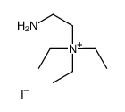 2-aminoethyl(triethyl)azanium,iodide Structure