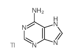 9H-Purin-6-amine,thallium(1+) salt (1:1)结构式