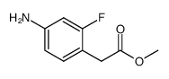 2-(4-氨基-2-氟苯基)乙酸甲酯结构式