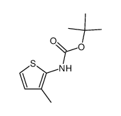 Carbamic acid, (3-methyl-2-thienyl)-, 1,1-dimethylethyl ester (9CI) Structure