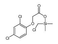 [chloromethyl(dimethyl)silyl] 2-(2,4-dichlorophenoxy)acetate Structure