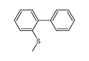 2-(methylthio)-1,1'-biphenyl结构式