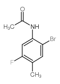 2'-BROMO-5'-FLUORO-4'-METHYLACETANILIDE structure