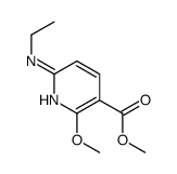 3-Pyridinecarboxylicacid,6-(ethylamino)-2-methoxy-,methylester(9CI) Structure