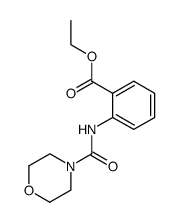 ethyl 2-[(morpholinocarbonyl)amino]benzoate Structure