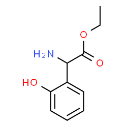 Benzeneacetic acid, a-amino-2-hydroxy-, ethyl ester结构式