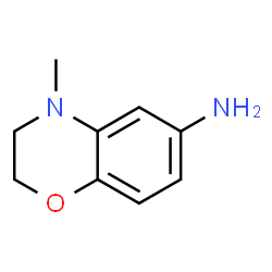 4-Methyl-3,4-dihydro-2H-1,4-benzoxazin-6-amine Structure