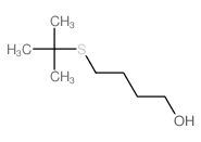 1-Butanol,4-[(1,1-dimethylethyl)thio]- structure