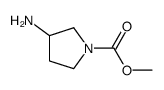 1-Pyrrolidinecarboxylicacid,3-amino-,methylester(9CI) Structure