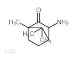 3-amino-1,7,7-trimethyl-norbornan-2-one结构式