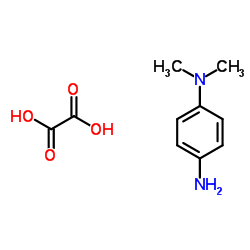 N,N-Dimethylbenzene-1,4-diaminium oxalate structure