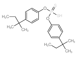 Phenol,4-(1,1-dimethylpropyl)-, hydrogen phosphorodithioate (9CI)结构式
