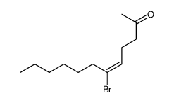 Z-6-bromo-dodec-5-en-2-one Structure