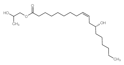 propylene glycol monoricinoleate Structure