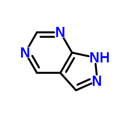 1H-吡唑并[3,4-d]嘧啶结构式