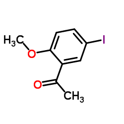 1-(5-Iodo-2-methoxyphenyl)ethanone Structure