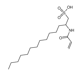 2-acrylamidododecylsulfonic acid Structure