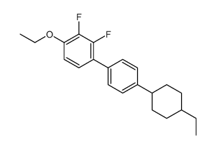 1-ethoxy-4-[4-(4-ethylcyclohexyl)phenyl]-2,3-difluorobenzene Structure