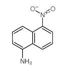 1-Naphthalenamine,5-nitro- structure