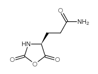 (S)-4-(2-AMINOCARBONYLETHYL)OXAZOLIDINE-2,5-DIONE Structure