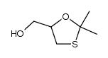 (2,2-dimethyl-[1,3]oxathiolan-5-yl)-methanol结构式