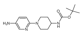TERT-BUTYL 1-(5-AMINOPYRIDIN-2-YL)PIPERIDIN-4-YLCARBAMATE picture