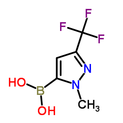 (1-甲基-3-三氟甲基-1H-吡唑-5-基)硼酸图片