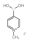 N-Methyl-4-pyridineboronic acid iodide Structure