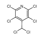 4-dichloromethyl-2,3,5,6-tetrachloropyridine结构式