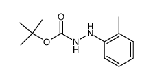N1-Boc-N2-2-methylphenyl-hydrazine Structure