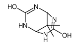 9,9-dimethyl-2,4,6,8-tetrazabicyclo[3.3.1]nonane-3,7-dione Structure