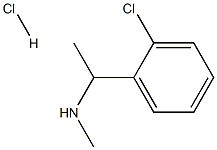 1-(2-CHLOROPHENYL)-N-METHYLETHANAMINE HYDROCHLORIDE结构式