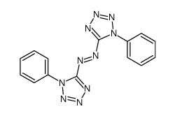 5,5'-azobis[1-phenyl-1H-tetrazole] structure