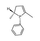 2r,5-dimethyl-1t-phenyl-2,3-dihydro-1H-phosphole Structure