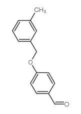 4-[(3-methylphenyl)methoxy]benzaldehyde Structure