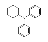 N-cyclohexyl-N-phenylaniline结构式