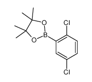 2,5-二氯苯硼酸频呢醇酯结构式