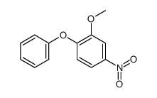 2-methoxy-4-nitro-1-phenoxy-benzene Structure