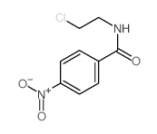 Benzamide,N-(2-chloroethyl)-4-nitro- Structure