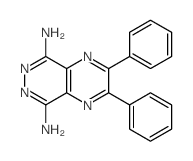 8,9-diphenyl-3,4,7,10-tetrazabicyclo[4.4.0]deca-2,4,7,9,11-pentaene-2,5-diamine结构式