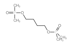Phosphinic acid,dimethyl-, 1,4-butanediyl ester (9CI)结构式