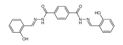 bis-(2-hydroxybenzylidene)terephthalohydrazide Structure