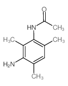 N-(3-Amino-2,4,6-trimethyl-phenyl)-acetamide structure