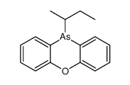 10-butan-2-ylphenoxarsinine结构式